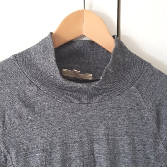 Synergy Organic Clothing | Aspen Dress | Tunic | Mock Neck | Small | Grey | EUC - Picture 3 of 8